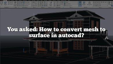 You asked: How to convert mesh to surface in autocad?