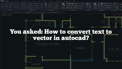 You asked: How to convert text to vector in autocad?