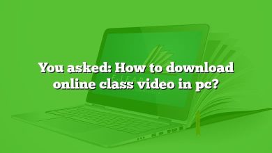 You asked: How to download online class video in pc?