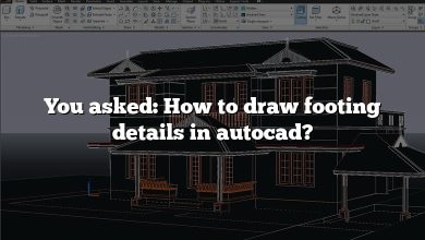 You asked: How to draw footing details in autocad?