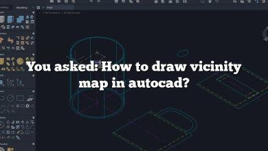 You asked: How to draw vicinity map in autocad?