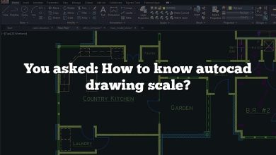 You asked: How to know autocad drawing scale?