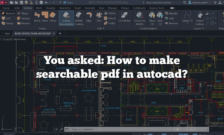 You asked: How to make searchable pdf in autocad? - CADdikt