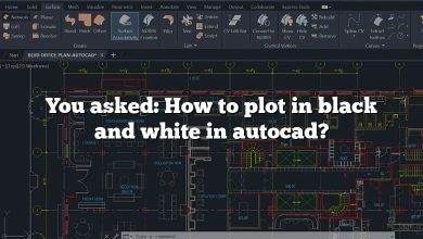 You asked: How to plot in black and white in autocad?