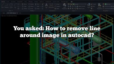 You asked: How to remove line around image in autocad?