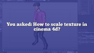 You asked: How to scale texture in cinema 4d?