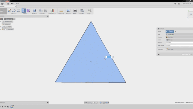 How to Add a Triangle in Fusion 360