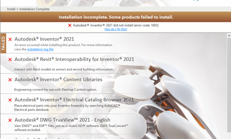 How to Fix the Infamous Autodesk Revit Install Error 1603