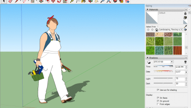 How to Insert Human Figure in SketchUp