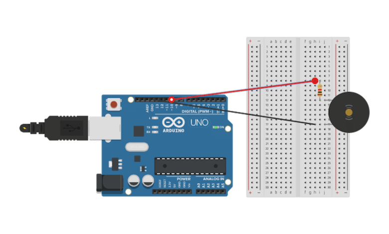 how-to-use-piezo-in-tinkercad