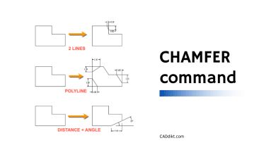 CHAMFER COMMAND IN AUTOCAD GUIDE