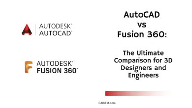 AutoCAD vs Fusion 360: The Ultimate Comparison for 3D Designers and Engineers