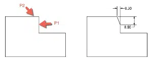 CHAMFER COMMAND STEPS