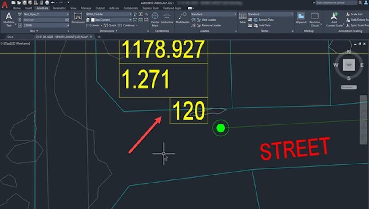 How To Change Text Color In Autocad Table