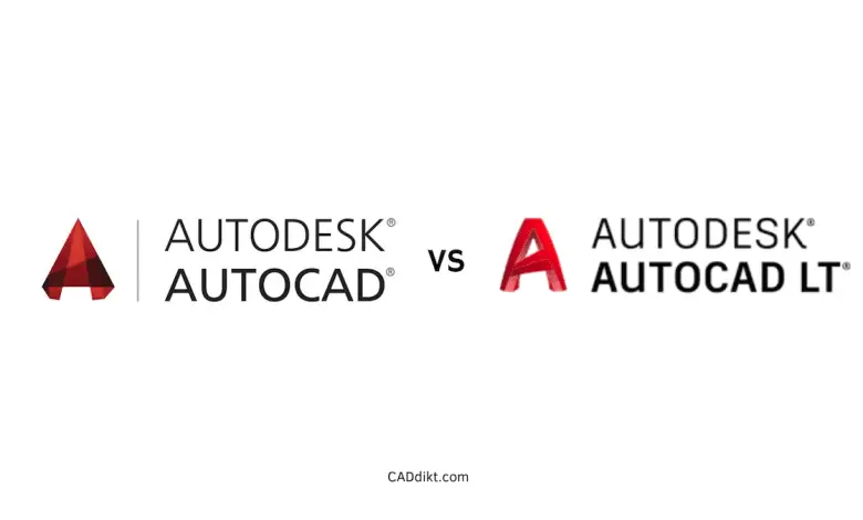autocad vs autocad lt