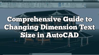 Comprehensive Guide to Changing Dimension Text Size in AutoCAD