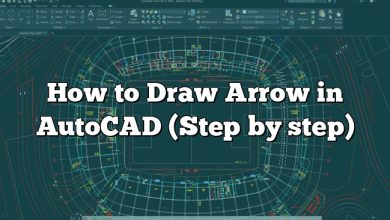 How to Draw Arrow in AutoCAD (Step by step)