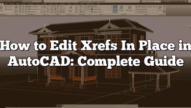 How to Edit Xrefs In Place in AutoCAD: Complete Guide