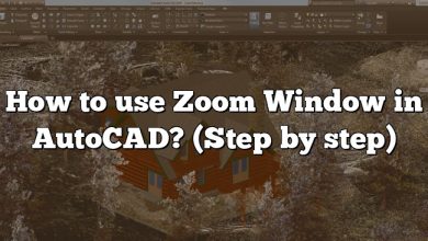 How to use Zoom Window in AutoCAD? (Step by step)