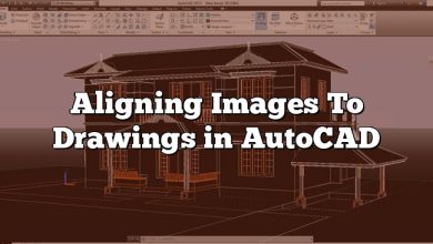 Aligning Images To Drawings in AutoCAD