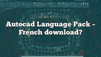 Autocad Language Pack – French download?