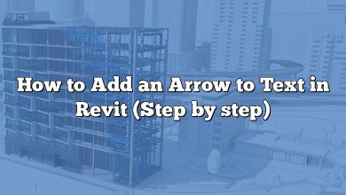 How to Add an Arrow to Text in Revit (Step by step)