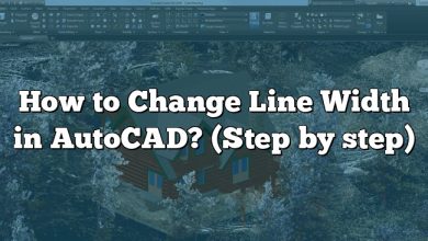 How to Change Line Width in AutoCAD? (Step by step)