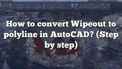 How to convert Wipeout to polyline in AutoCAD? (Step by step)