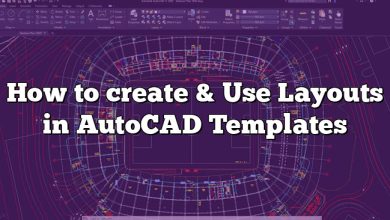 How to create & Use Layouts in AutoCAD Templates