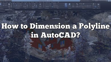 How to Dimension a Polyline in AutoCAD?