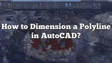 How to Dimension a Polyline in AutoCAD?