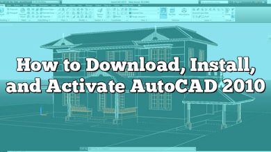 How to Download, Install, and Activate AutoCAD 2010
