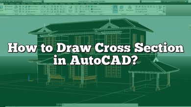 How to Draw Cross Section in AutoCAD?