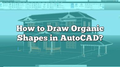 How to Draw Organic Shapes in AutoCAD?