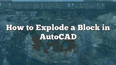 How to Explode a Block in AutoCAD