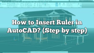 How to Insert Ruler in AutoCAD? (Step by step)