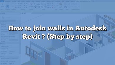 How to join walls in Autodesk Revit ? (Step by step)
