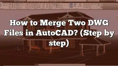 How to Merge Two DWG Files in AutoCAD? (Step by step)