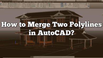How to Merge Two Polylines in AutoCAD?