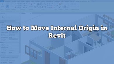 How to Move Internal Origin in Revit