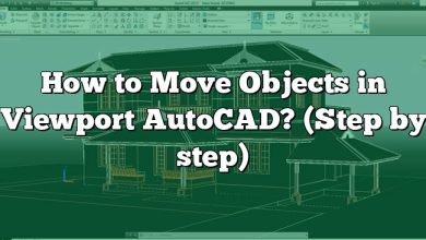 How to Move Objects in Viewport AutoCAD? (Step by step)