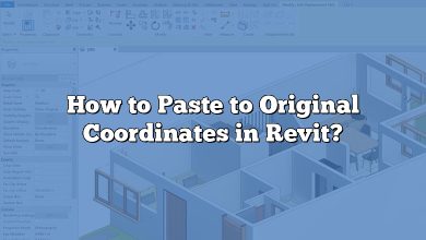 How to Paste to Original Coordinates in Revit?