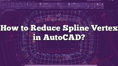 How to Reduce Spline Vertex in AutoCAD?