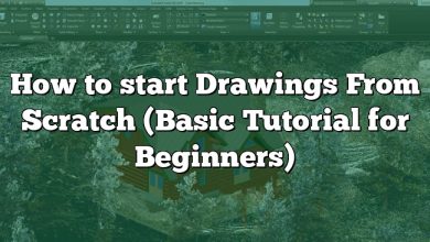 How to start Drawings From Scratch (Basic Tutorial for Beginners)
