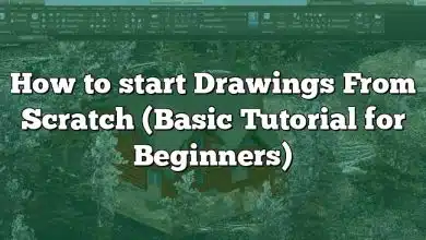 How to start Drawings From Scratch (Basic Tutorial for Beginners)