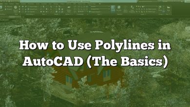 How to Use Polylines in AutoCAD (The Basics)