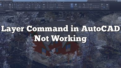 Layer Command in AutoCAD Not Working