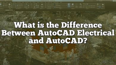 What is the Difference Between AutoCAD Electrical and AutoCAD?