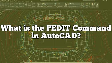 What is the PEDIT Command in AutoCAD?